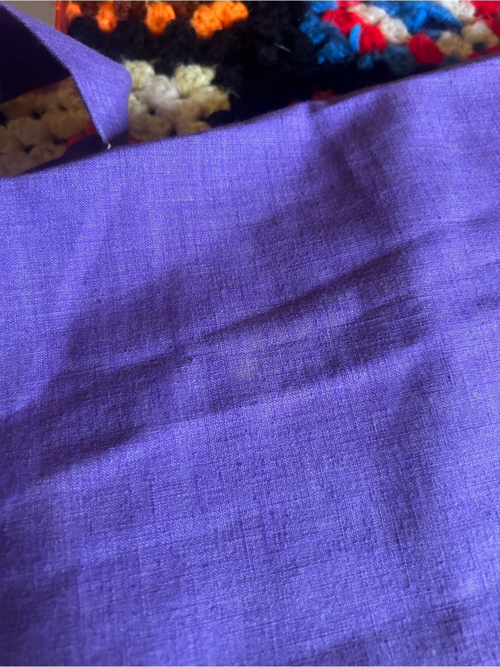 Lanz original Lavender Long-Sleeve prairie  embroidered Dress - Picture 13 of 16